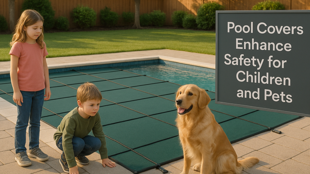 How Pool Covers Enhance Safety for Children and Pets - Fairfax Pool Service